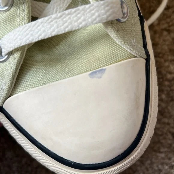 custom green and butterfly converse - Picture 3 of 3